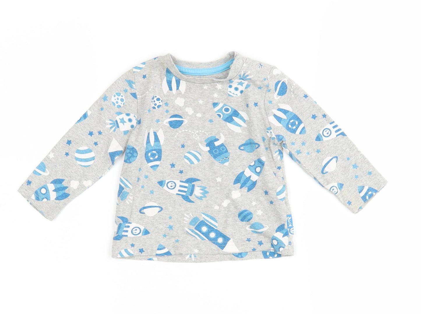 Kite Baby Grey   Basic T-Shirt Size 3-6 Months