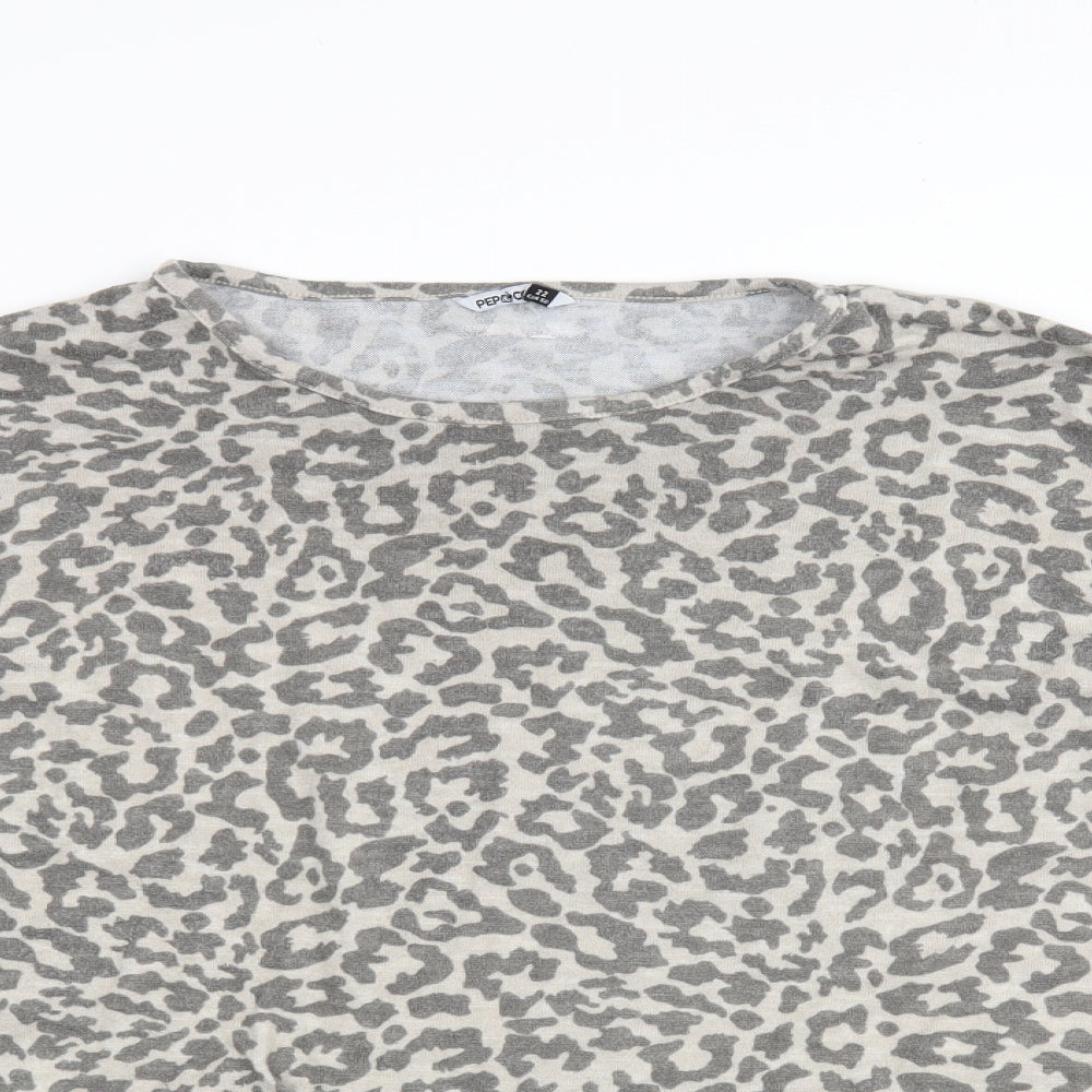 Pep &Co. Womens Multicoloured Animal Print  Pullover Jumper Size 22