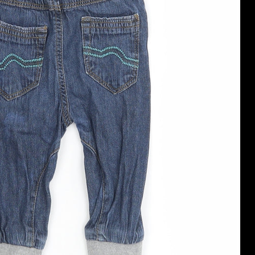 Baby Boys Black   Jogger Jeans Size 6-9 Months