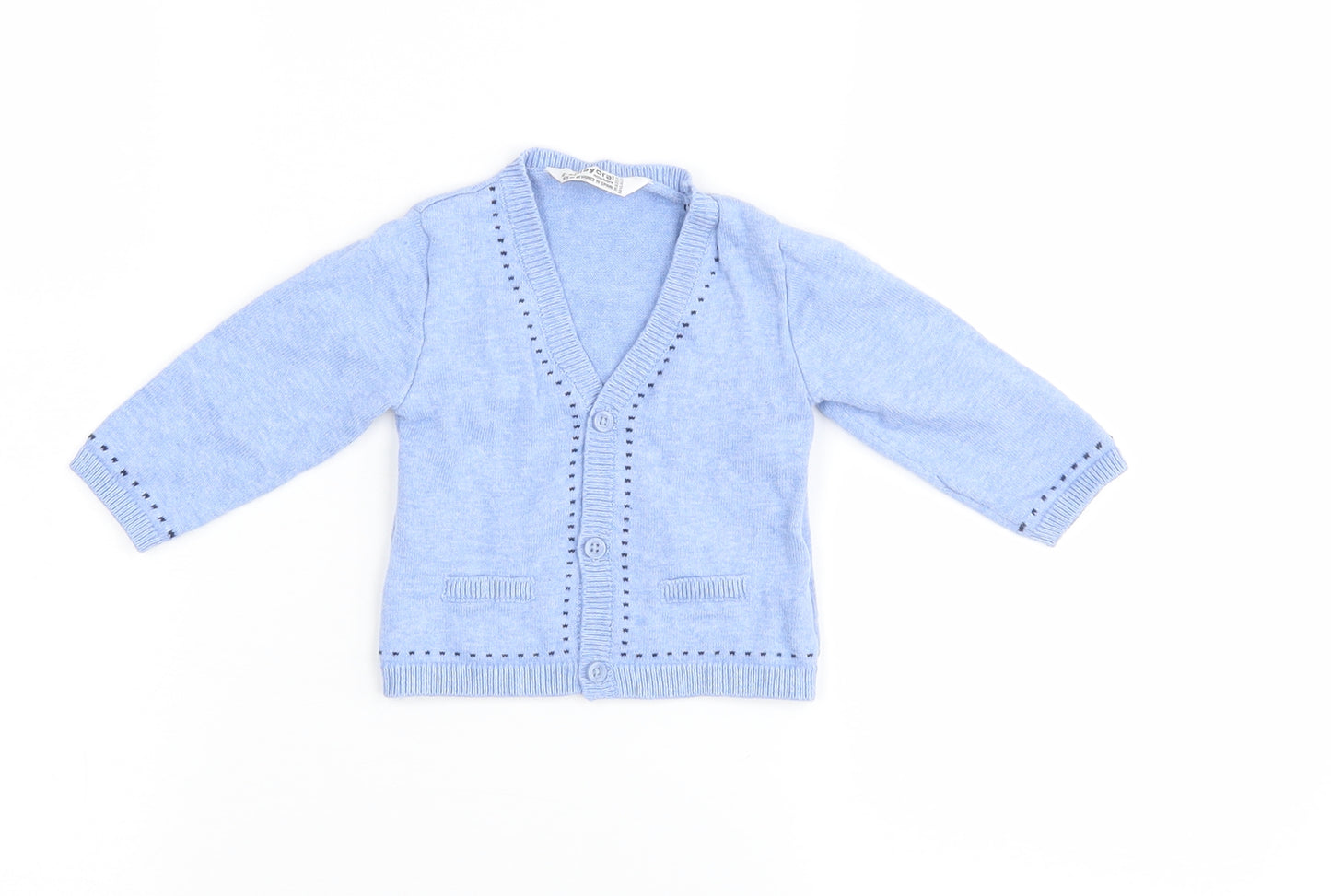 Mayoral Girls Blue   Cardigan Jumper Size 3-6 Months