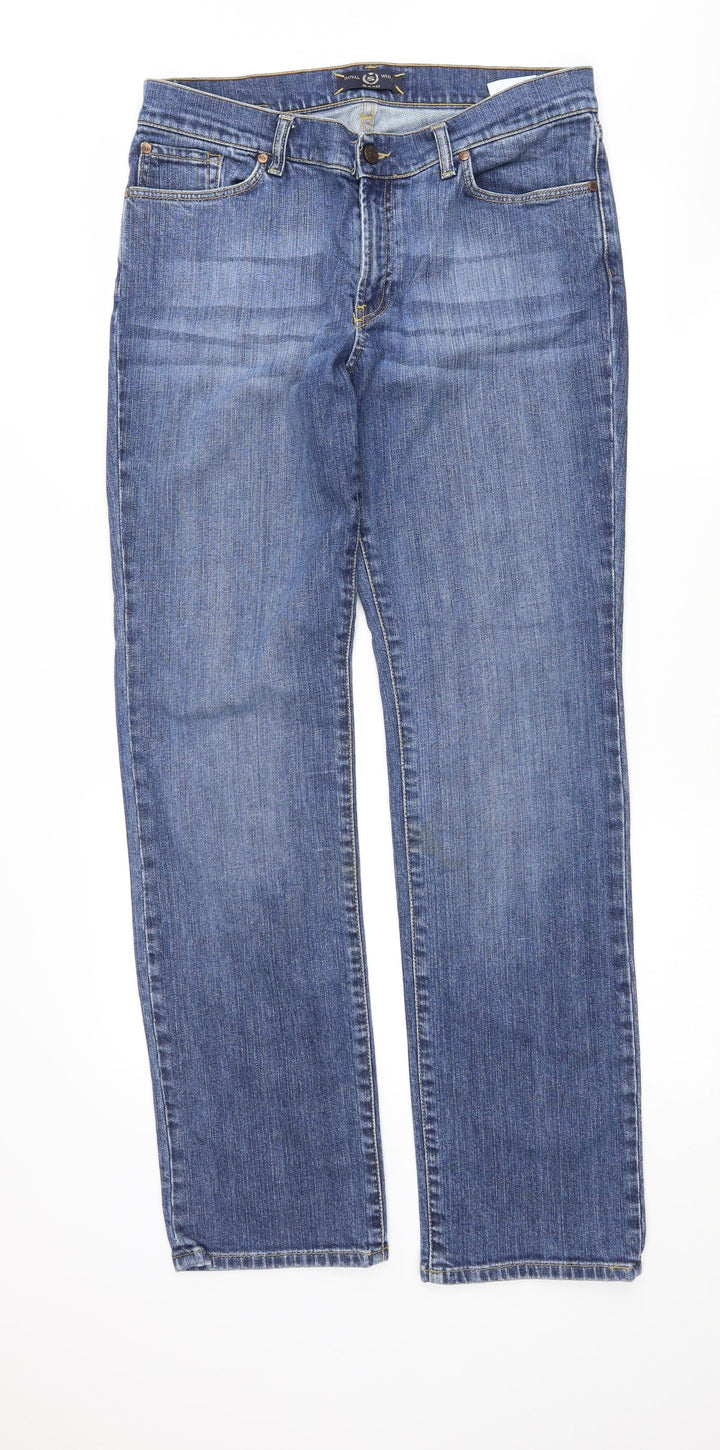 royal white sand  Womens Blue   Straight Jeans Size 33 L33 in