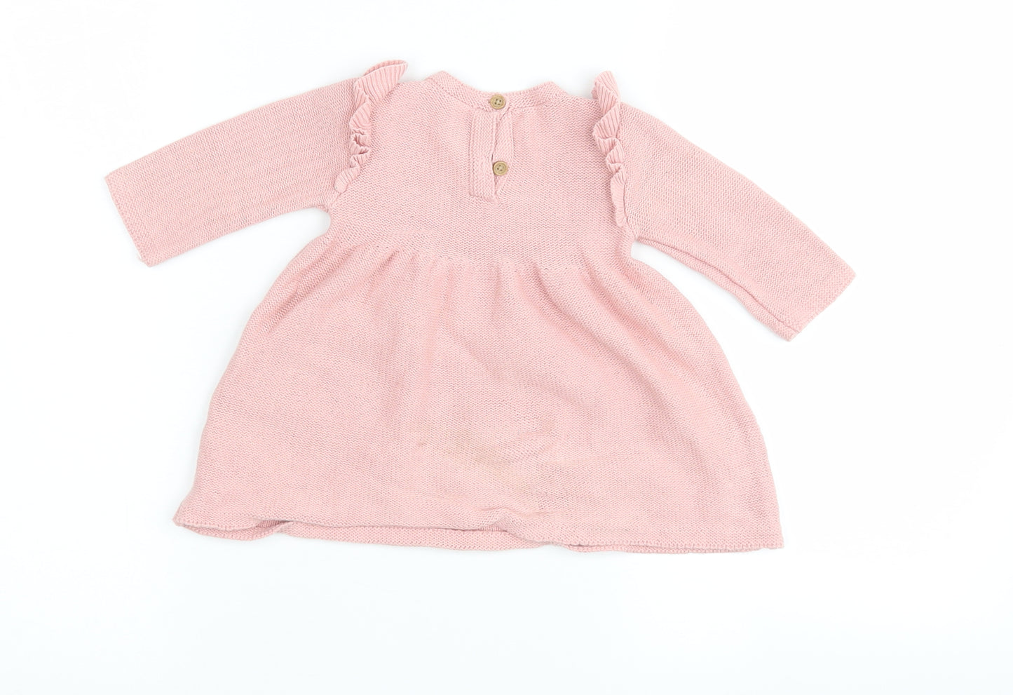 George Girls Pink   Pullover Jumper Size 0-3 Months