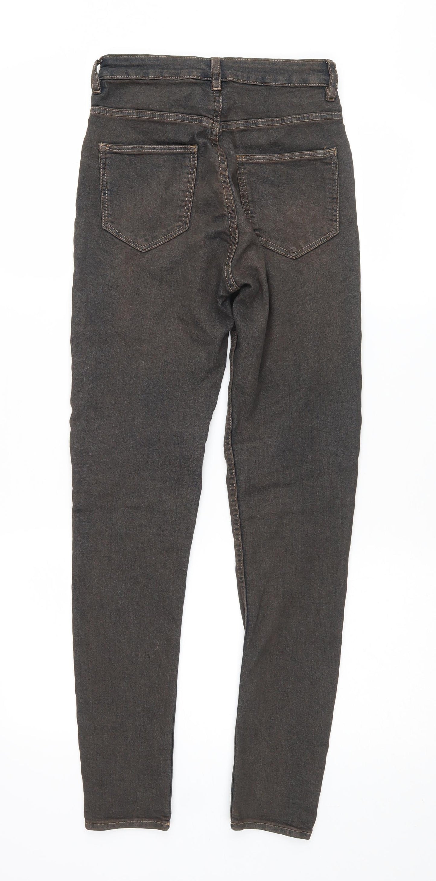 H&M Womens Brown   Skinny Jeans Size 6 L29 in