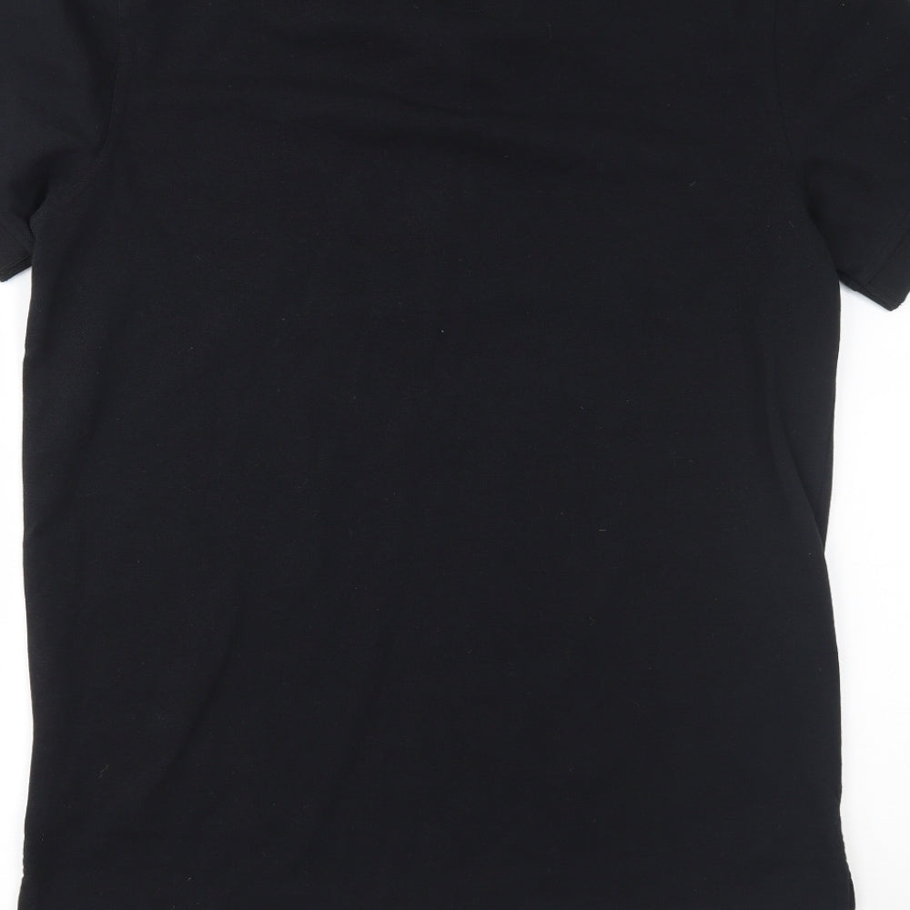 Coca-Cola Mens Black    Polo Size M