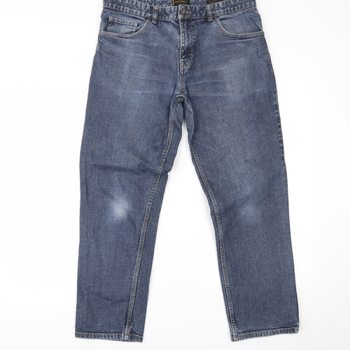TU Mens Blue  Denim Straight Jeans Size 36 L30 in