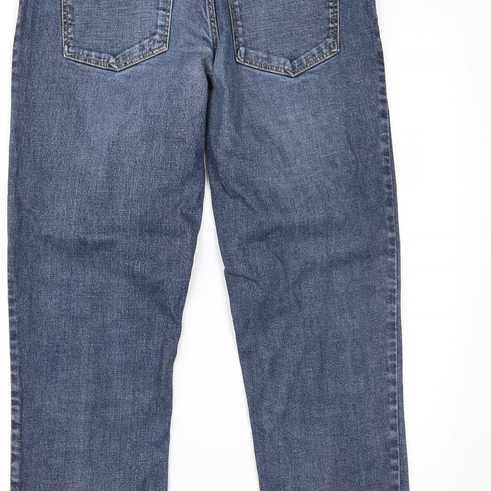 TU Mens Blue  Denim Straight Jeans Size 36 L30 in