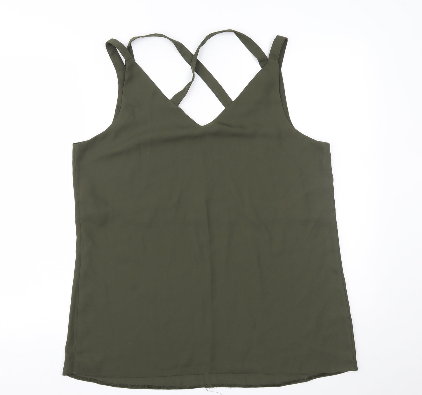Papaya Womens Green   Camisole Tank Size 16