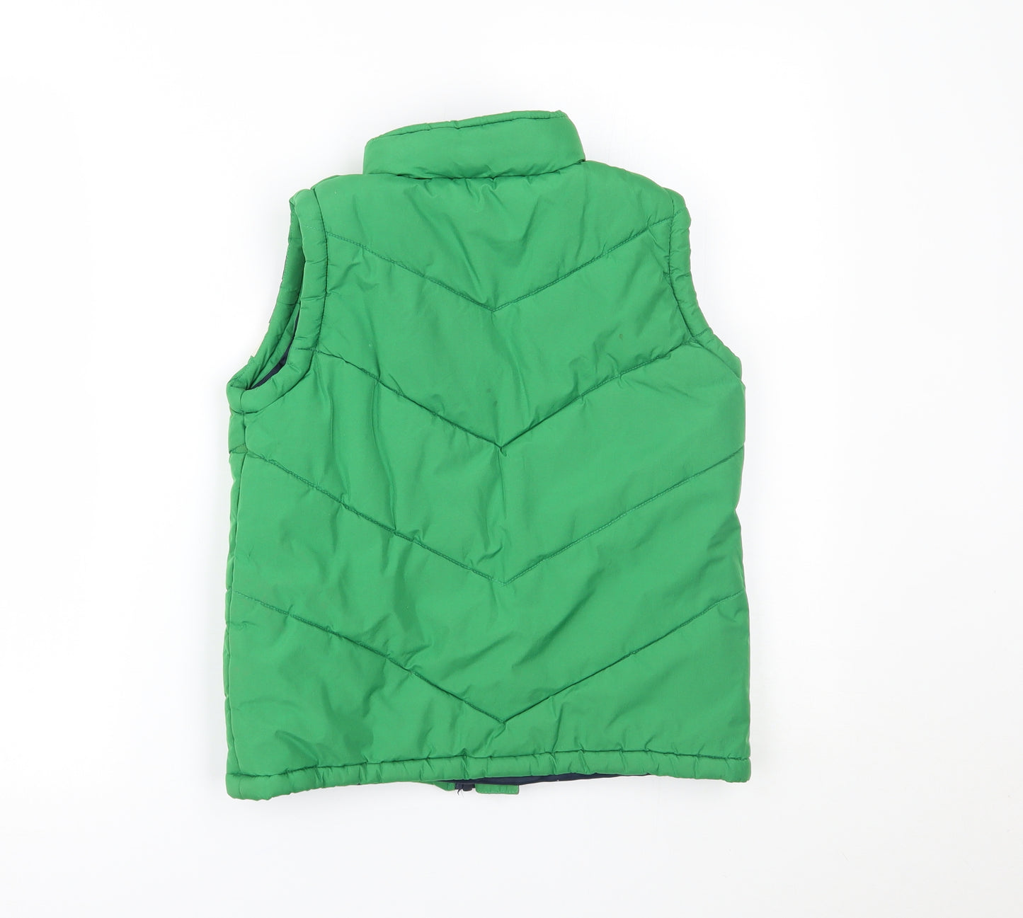 TU Boys Green   Gilet Coat Size 8 Years