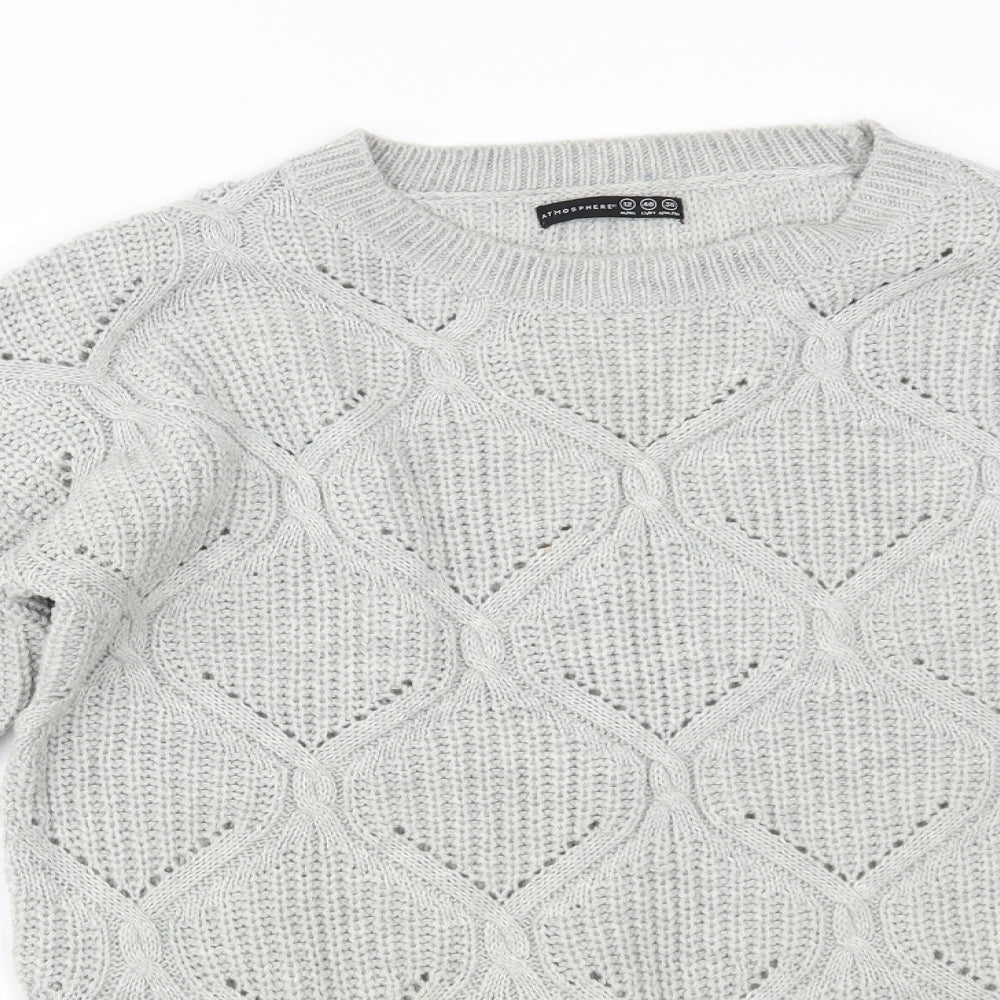 Primark Womens Grey   Pullover Jumper Size 12