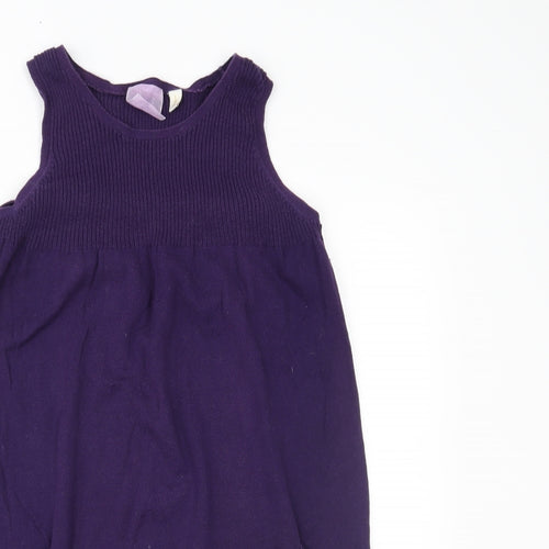 Preworn Womens Purple   Basic Tank Size L