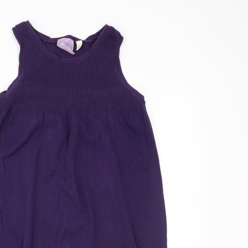 Preworn Womens Purple   Basic Tank Size L