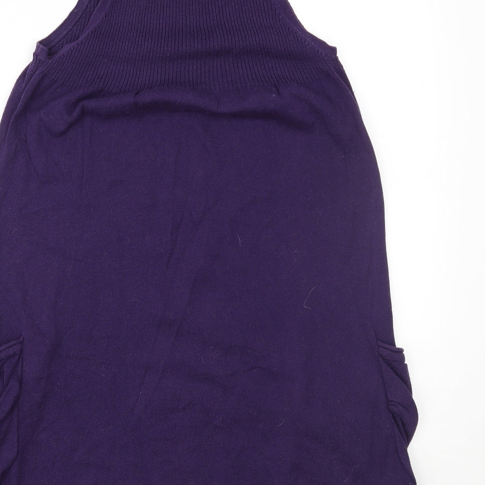 Preworn Womens Purple   Basic Tank Size L