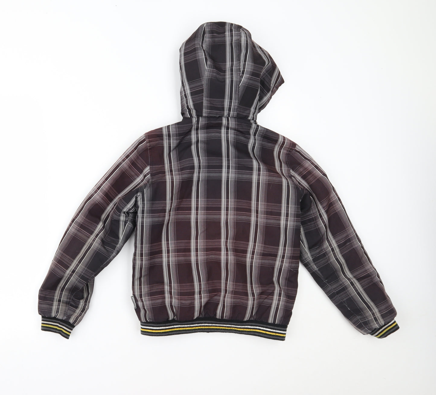 Everlast Boys Brown Check  Basic Coat Coat Size 9-10 Years