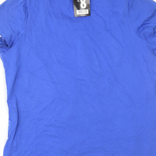George Womens Blue   Basic T-Shirt Size 22