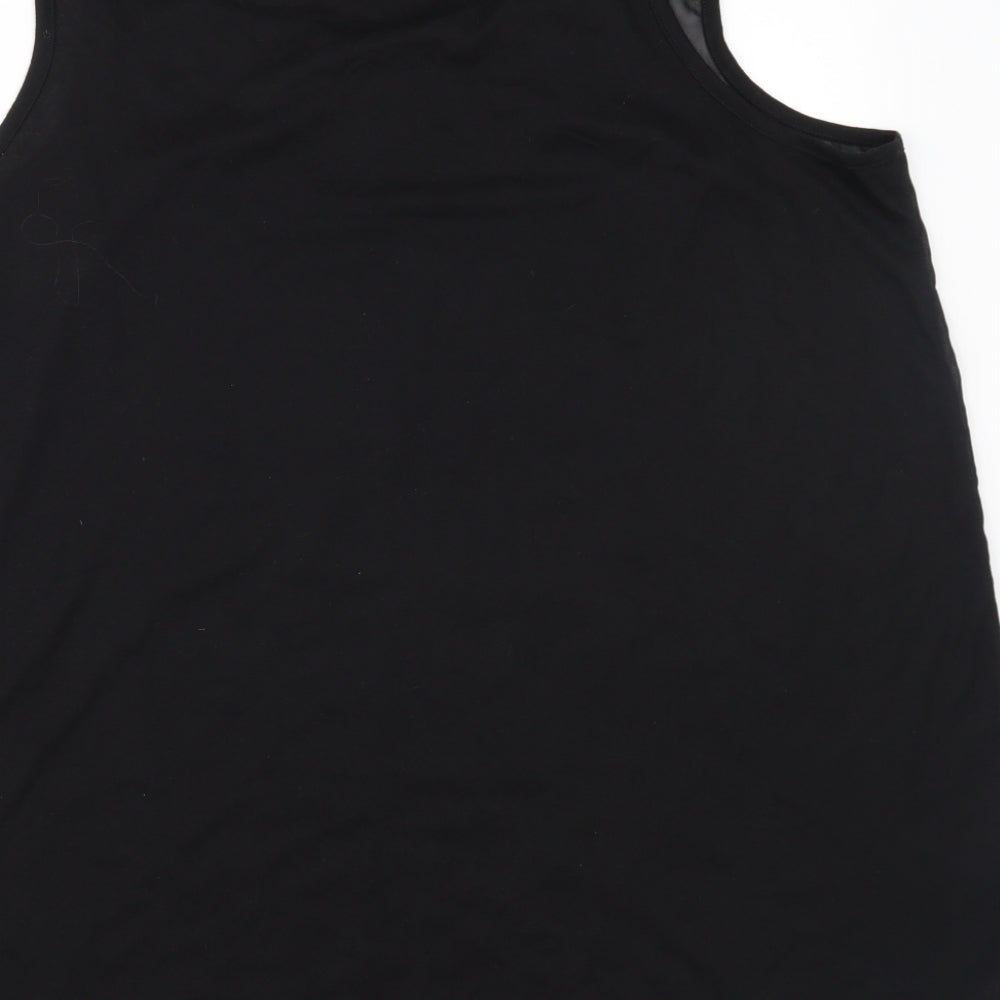 George Womens Black   Basic Tank Size 22
