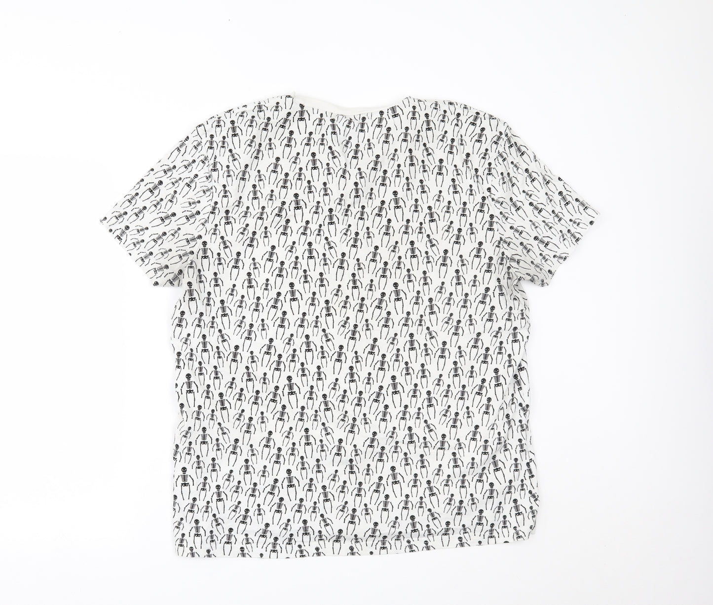Topman Mens White   Basic T-Shirt Size XL