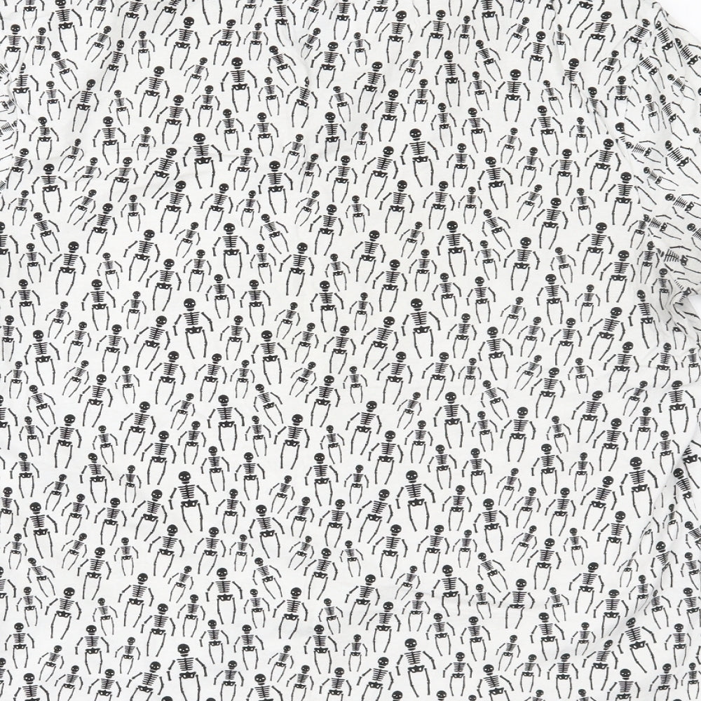Topman Mens White   Basic T-Shirt Size XL