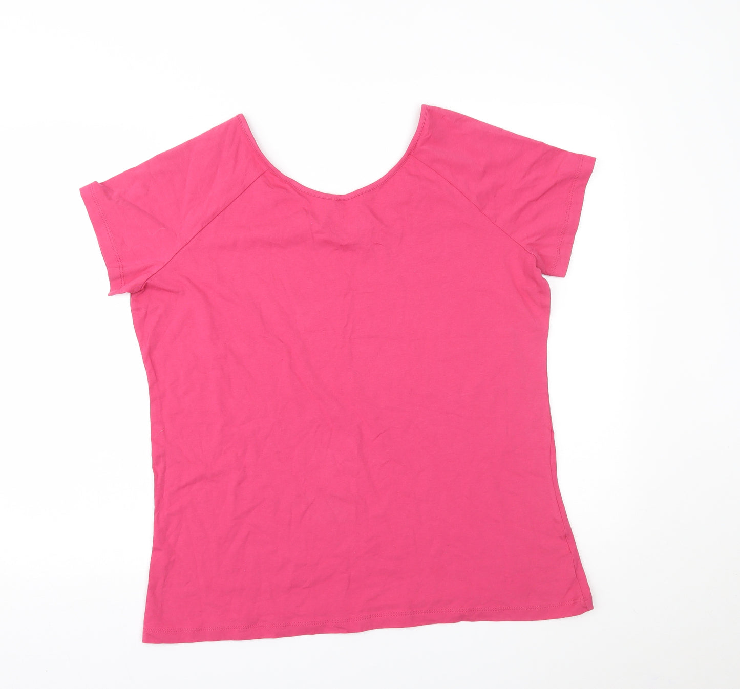 F&F Womens Pink   Basic T-Shirt Size 20