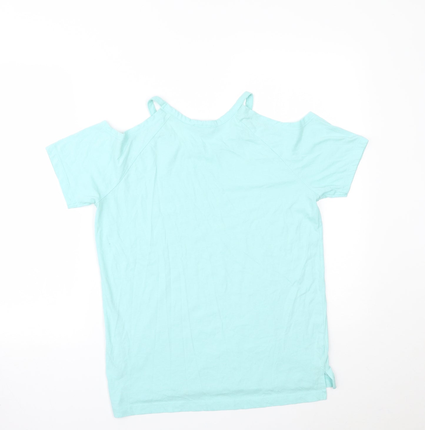 PEP & CO Womens Blue   Basic Blouse Size 10