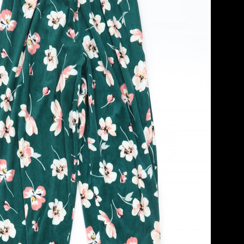 Primark Womens Green Fair Isle   Pyjama Pants Size S
