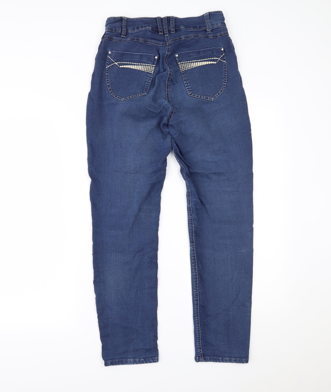 ROBELL Womens Blue  Denim Skinny Jeans Size 10 L26 in