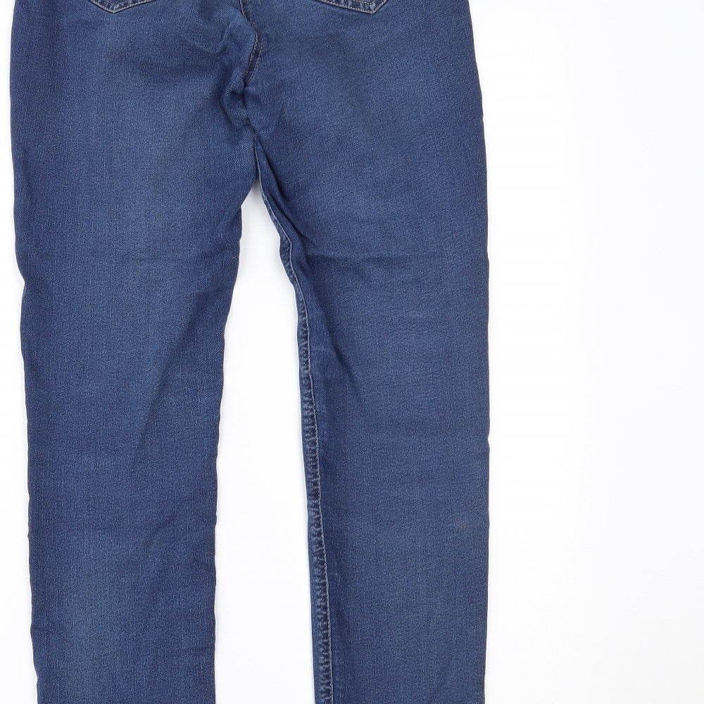 ROBELL Womens Blue  Denim Skinny Jeans Size 10 L26 in