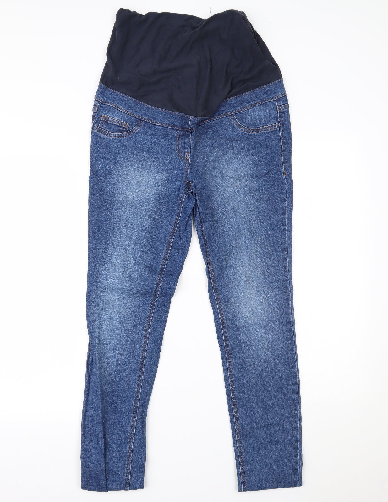 NEXT Womens Blue  Denim Skinny Jeans Size 12 L28 in
