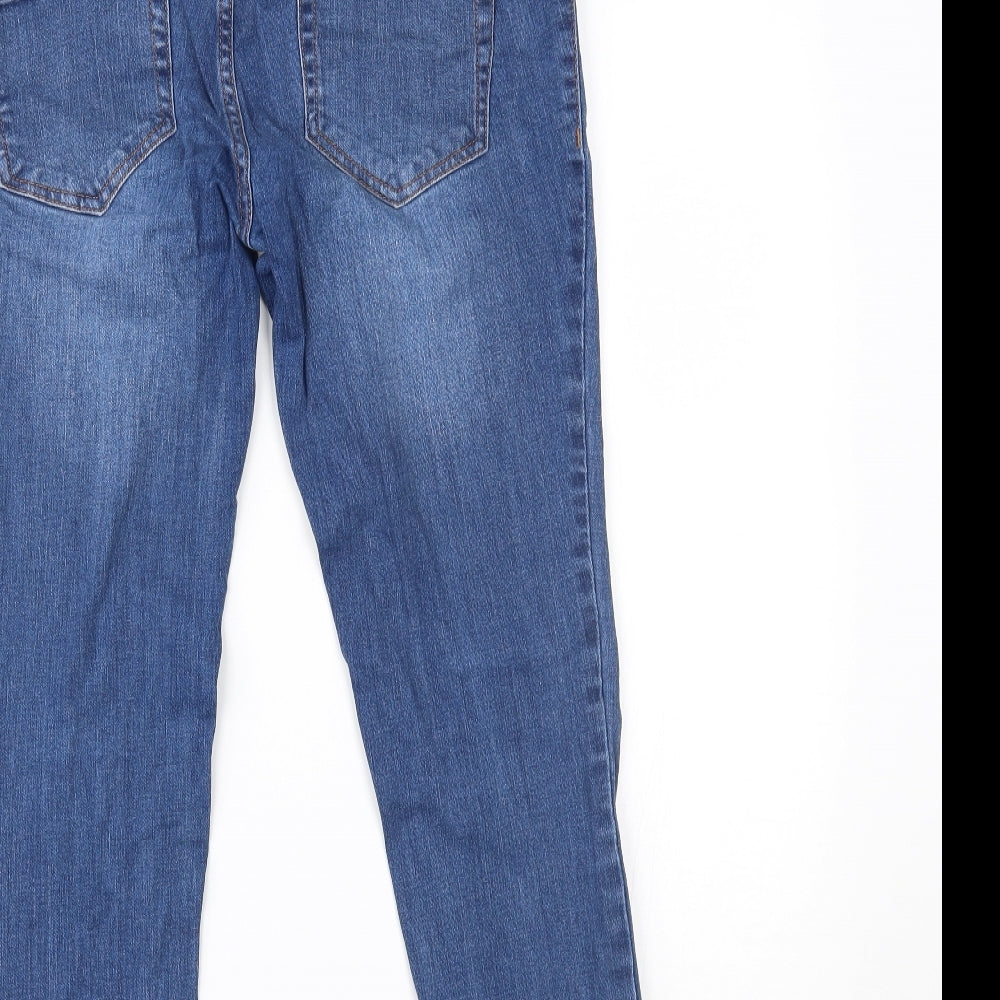 NEXT Womens Blue  Denim Skinny Jeans Size 12 L28 in