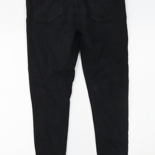 Reiss Mens Black  Denim Skinny Jeans Size 32 L26 in