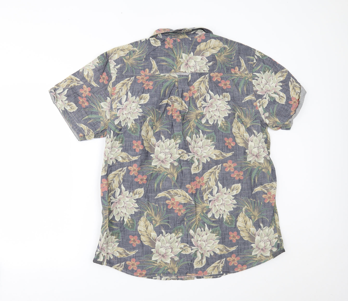 White Stuff Mens Multicoloured Floral   Button-Up Size L