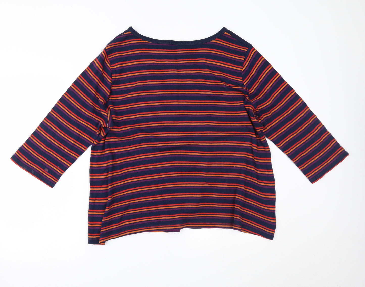 TU Womens Multicoloured Striped  Basic Blouse Size 22