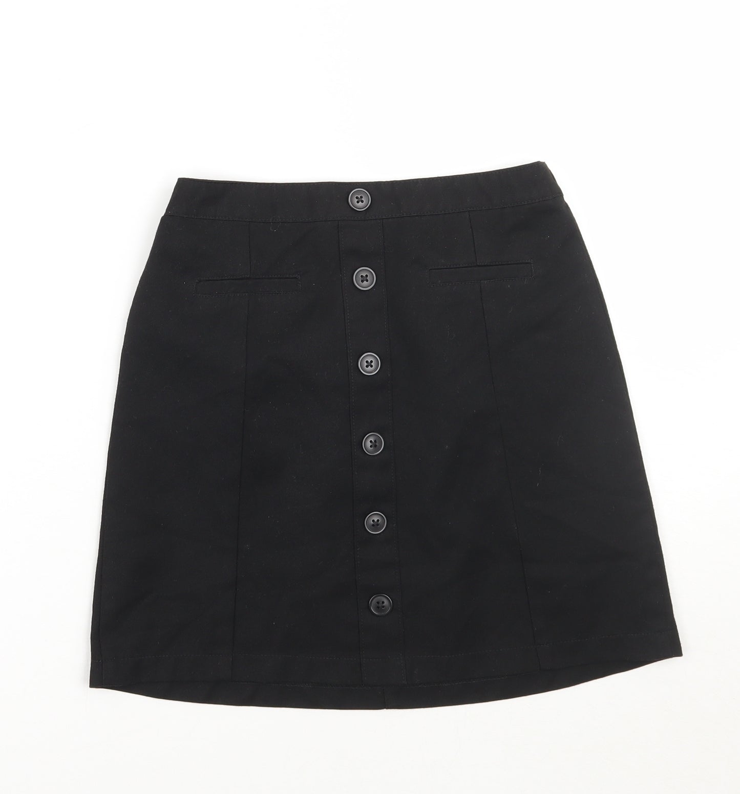next school Girls Black   A-Line Skirt Size 9 Years
