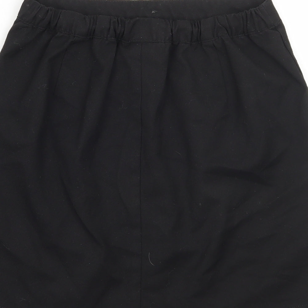 next school Girls Black   A-Line Skirt Size 9 Years