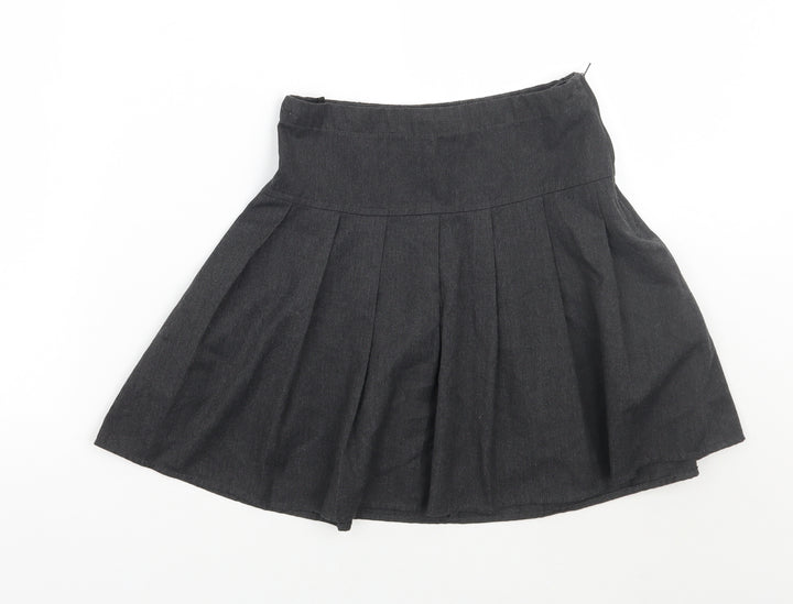 NEXT Girls Grey A-Line Skirt Size 8 Years