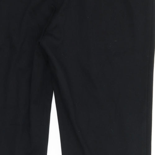 Marks and Spencer Womens Black   Trousers  Size 14 L26 in