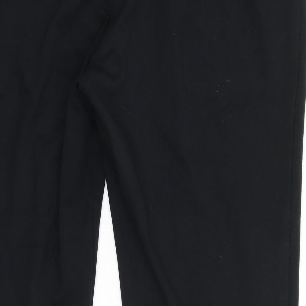 Marks and Spencer Womens Black   Trousers  Size 14 L26 in