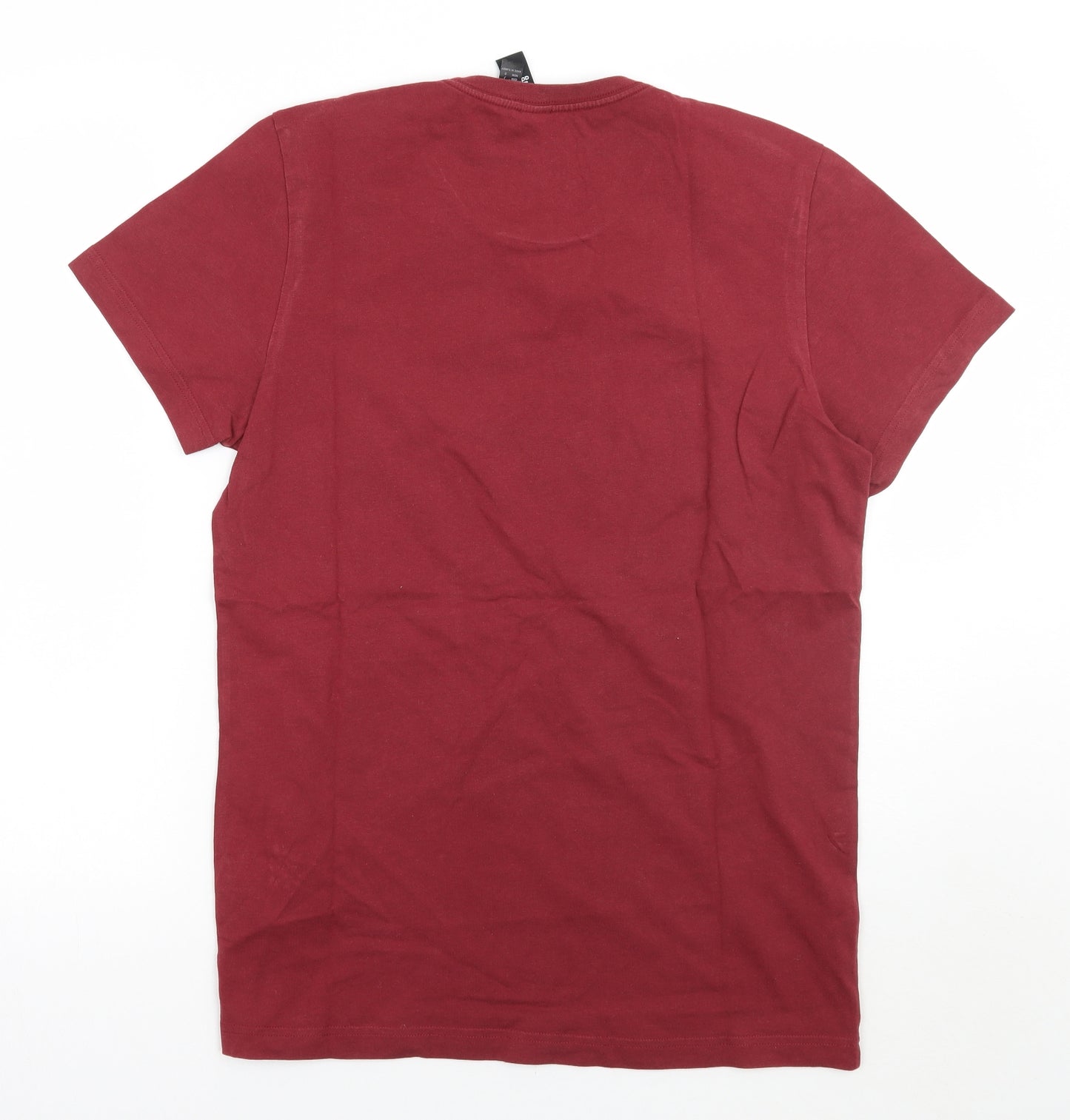 adidas Mens Red    T-Shirt Size M