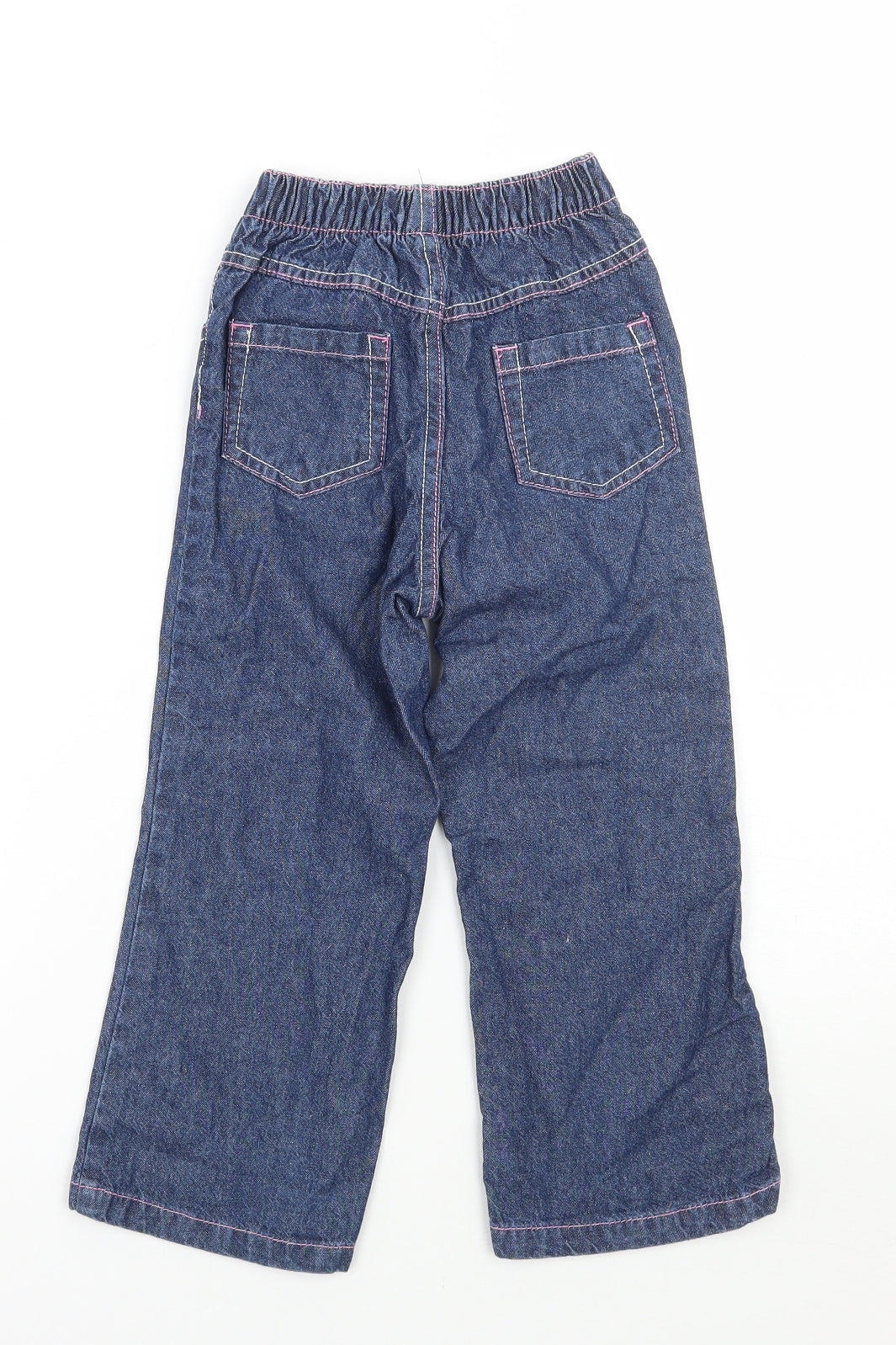 George Girls Blue   Straight Jeans Size 3-4 Years