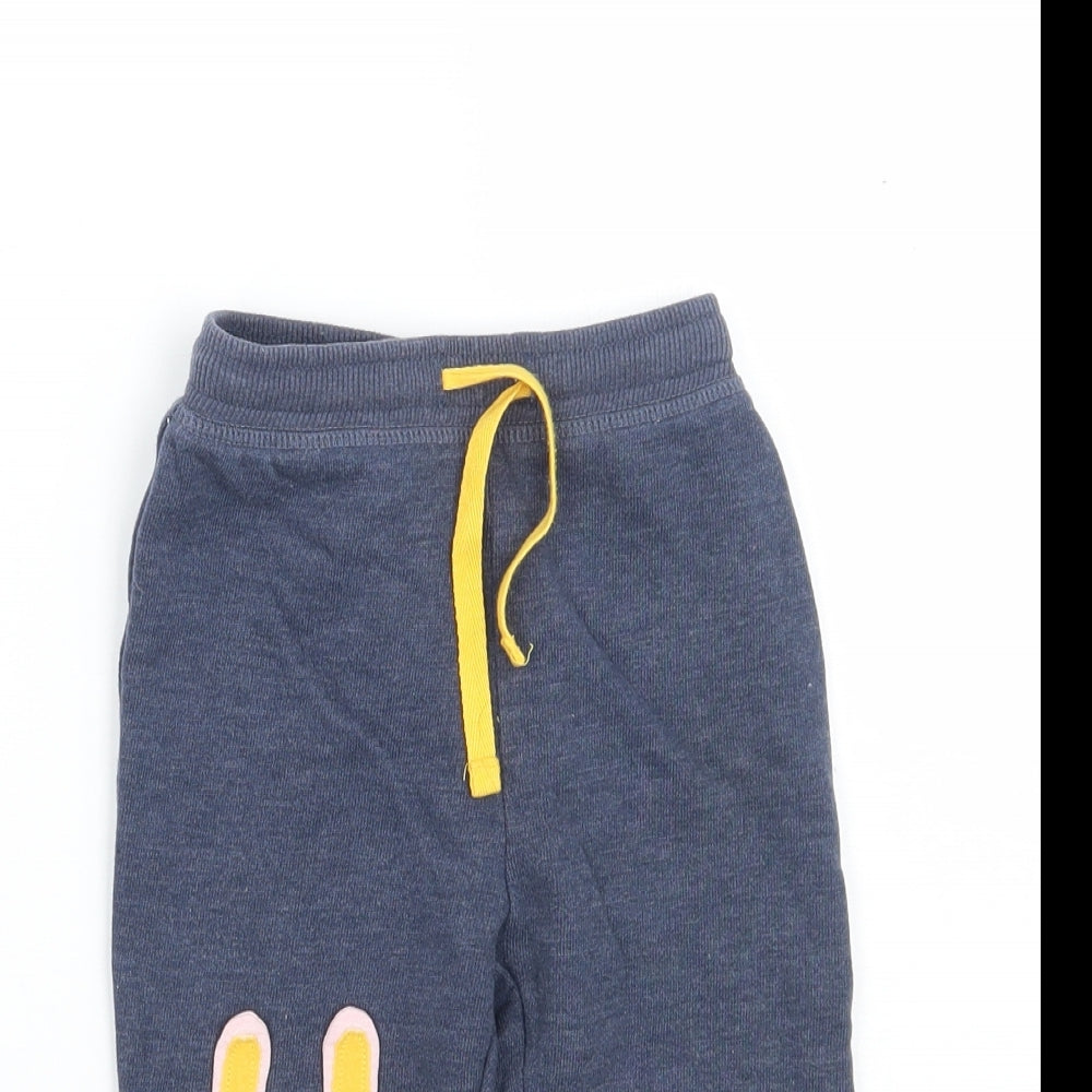 NEXT Girls Blue   Sweatpants Trousers Size 9-12 Months