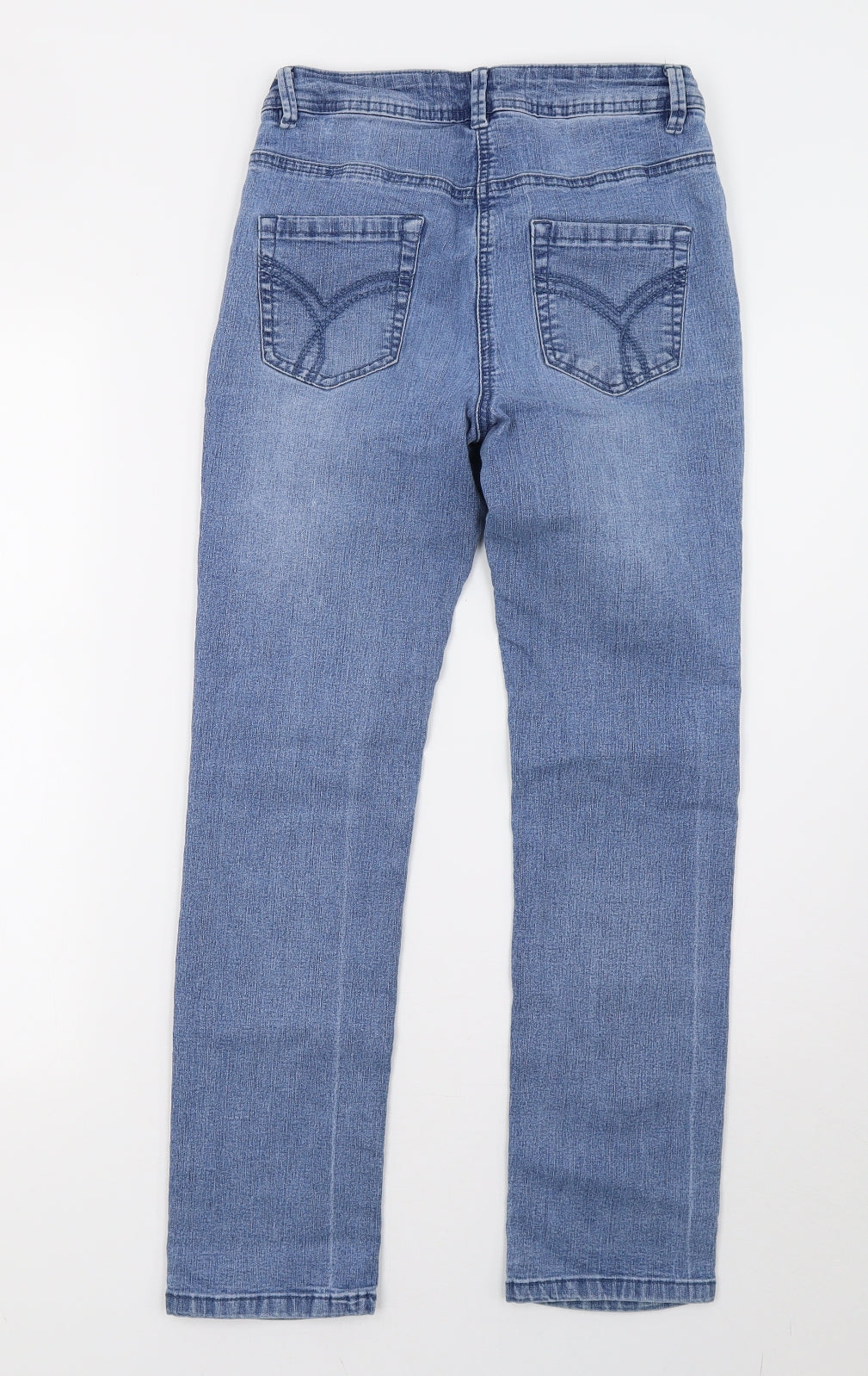 Sainsburys Womens Blue  Denim Straight Jeans Size 10 L28 in
