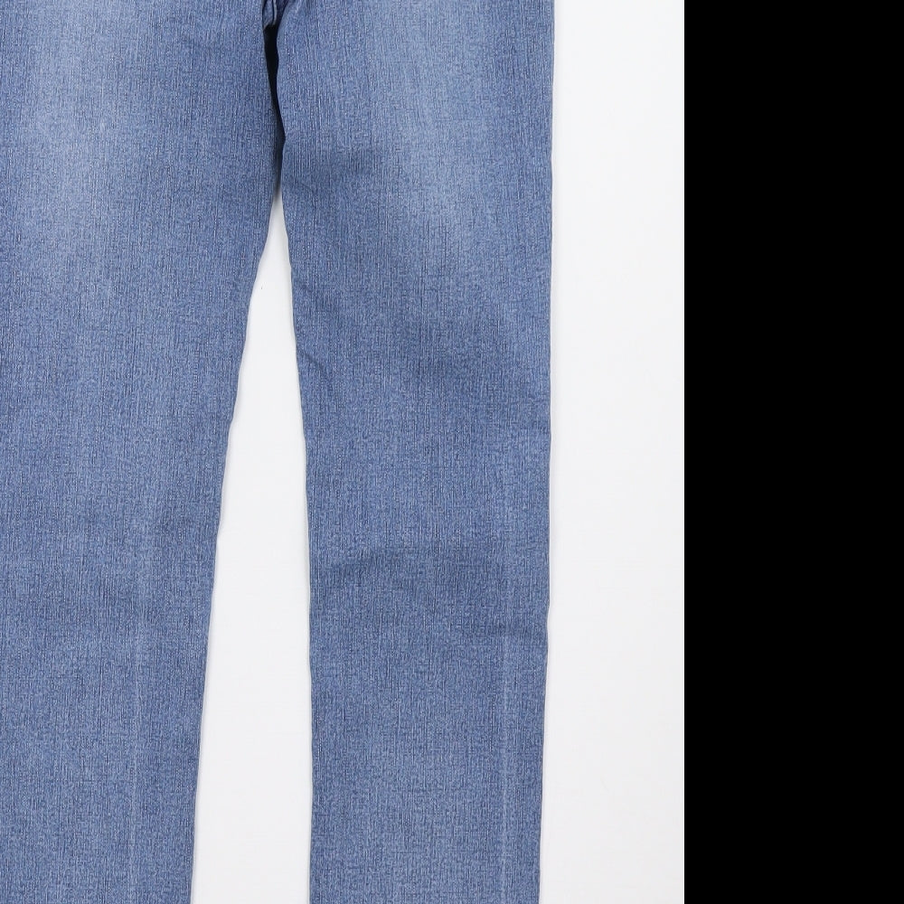 Sainsburys Womens Blue  Denim Straight Jeans Size 10 L28 in