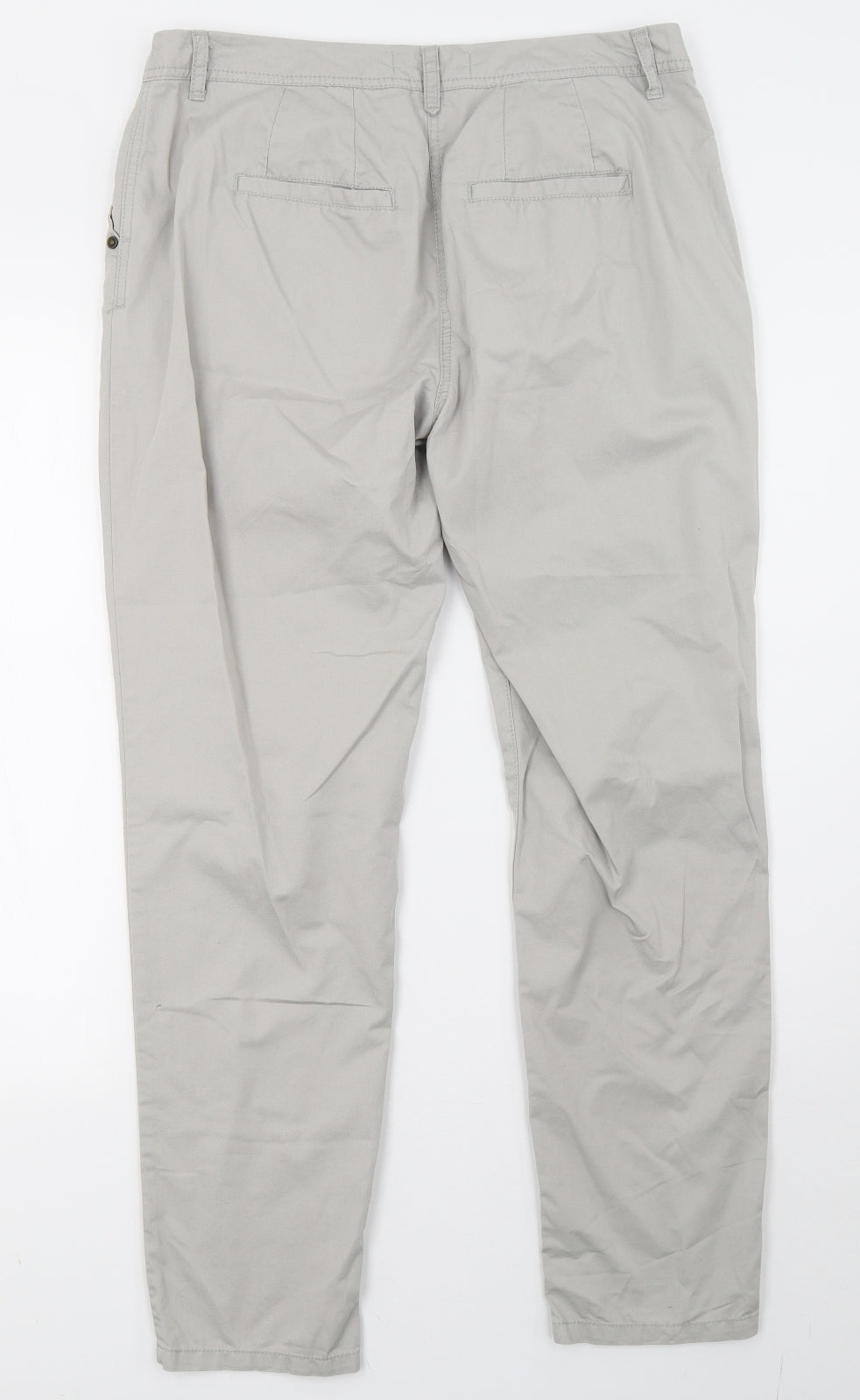 BHS Womens Grey   Trousers  Size 12 L31 in