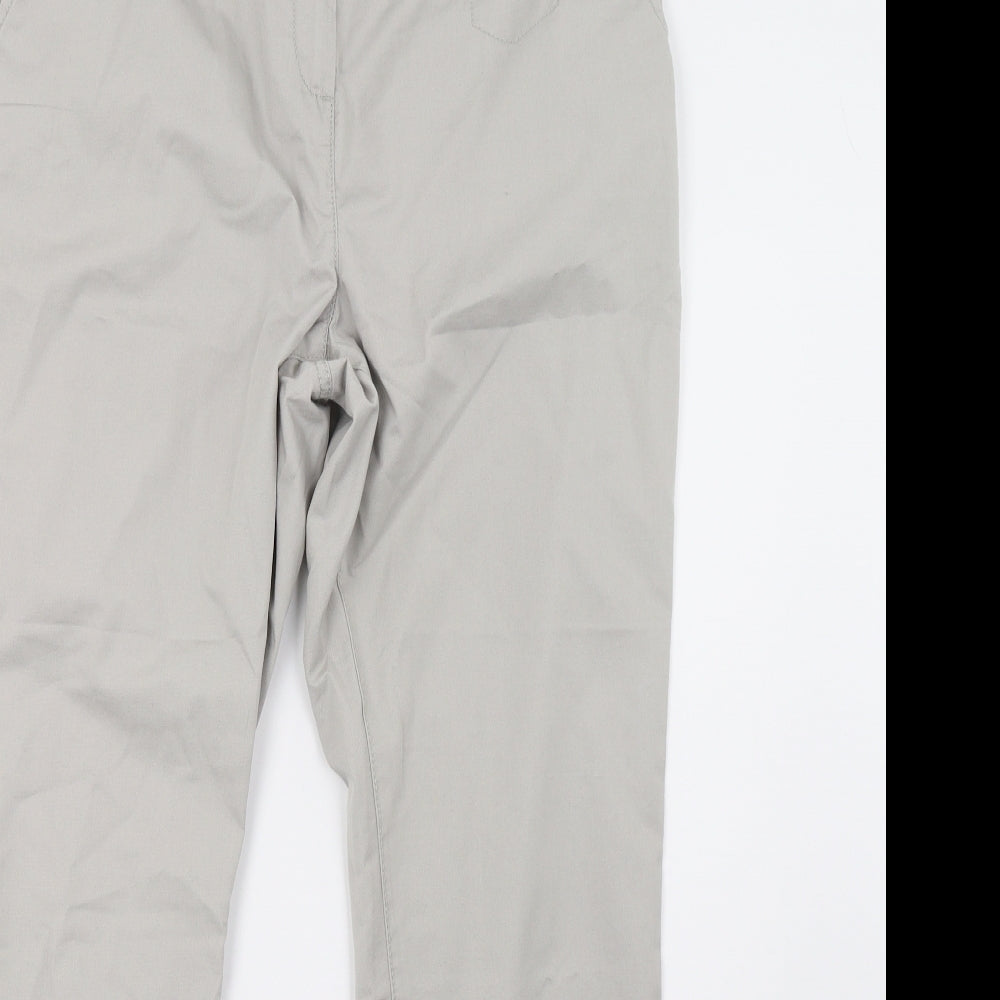 BHS Womens Grey   Trousers  Size 12 L31 in