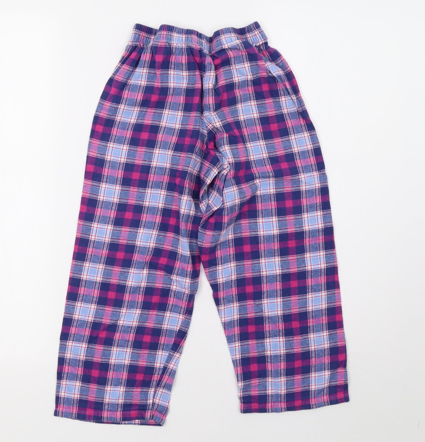 the pyjama house Girls Pink Check   Pyjama Pants Size 7-8 Years