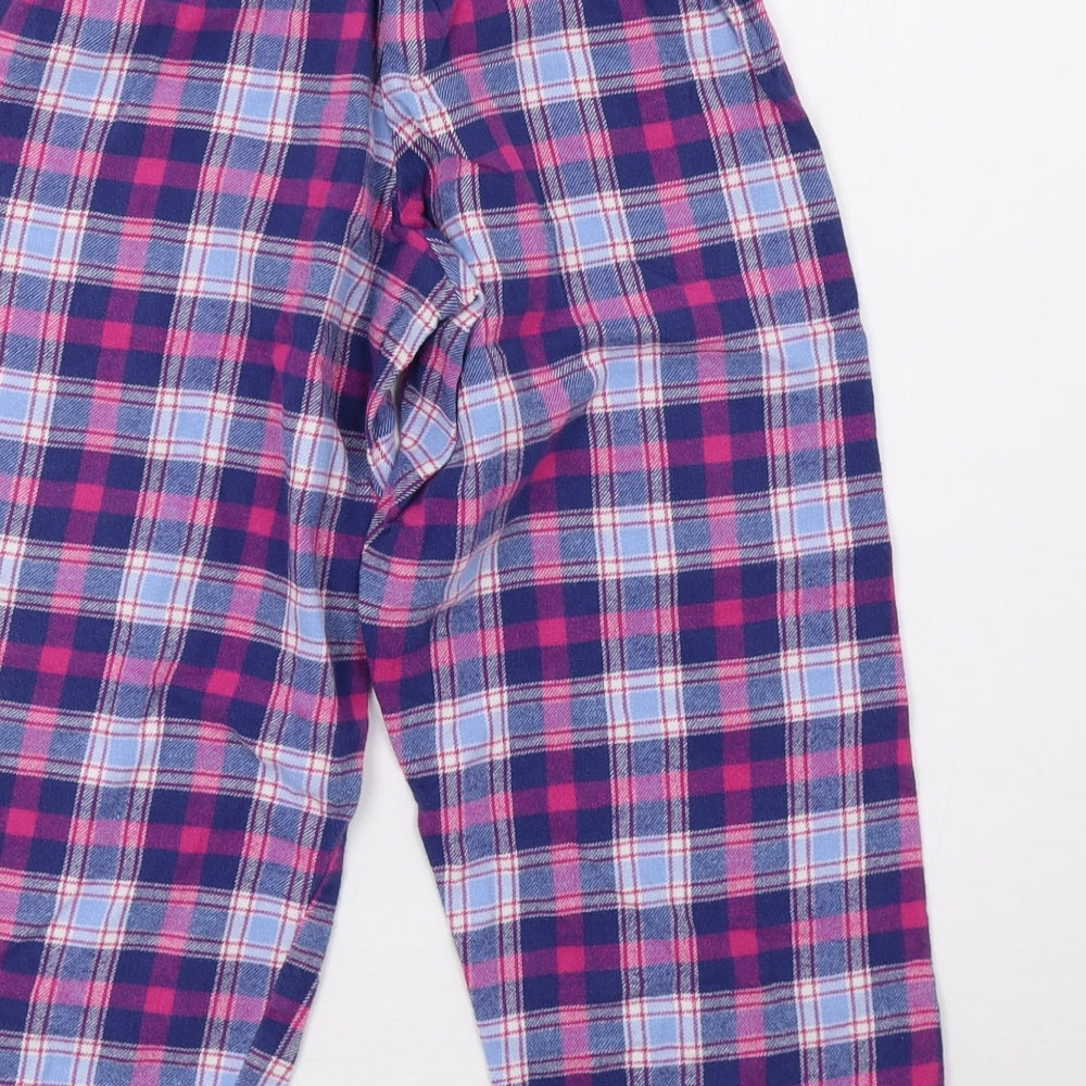 the pyjama house Girls Pink Check   Pyjama Pants Size 7-8 Years