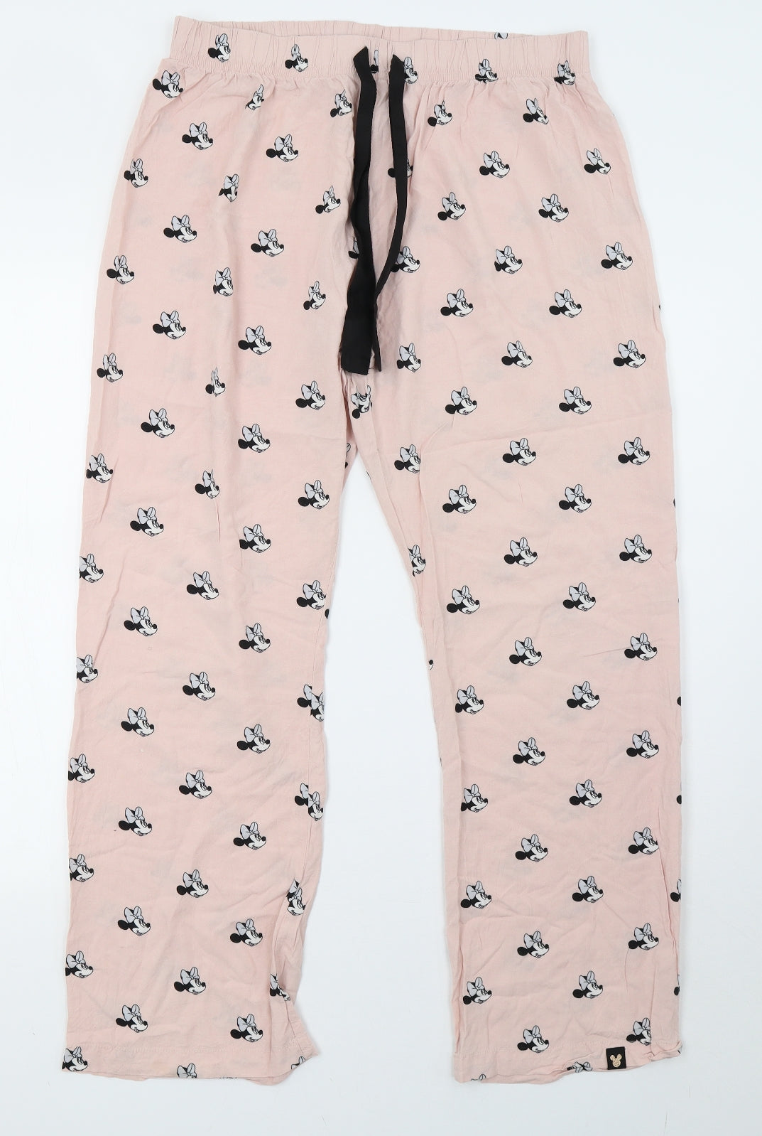 Primark Womens Pink Polka Dot   Pyjama Pants Size 16