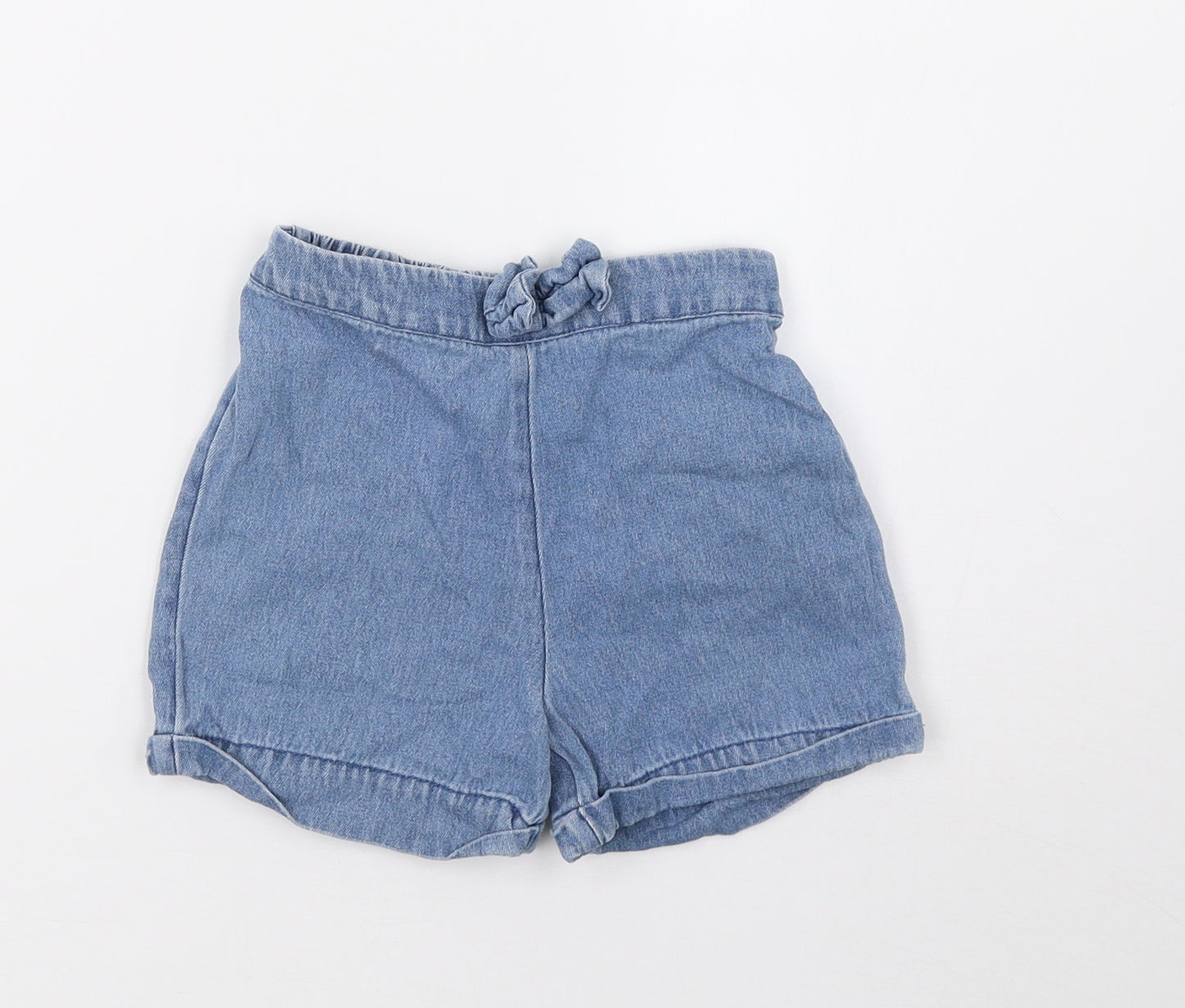 George Girls Blue   Sweat Shorts Size 2 Years