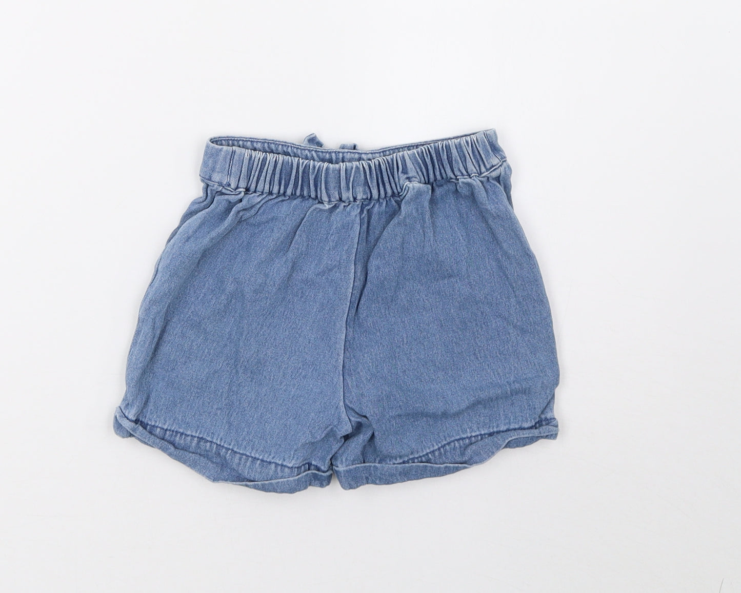 George Girls Blue   Sweat Shorts Size 2 Years