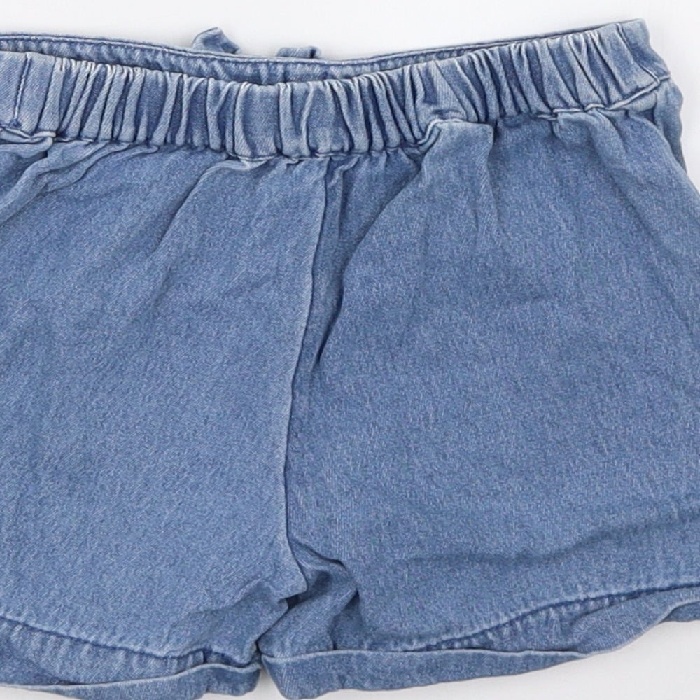 George Girls Blue   Sweat Shorts Size 2 Years
