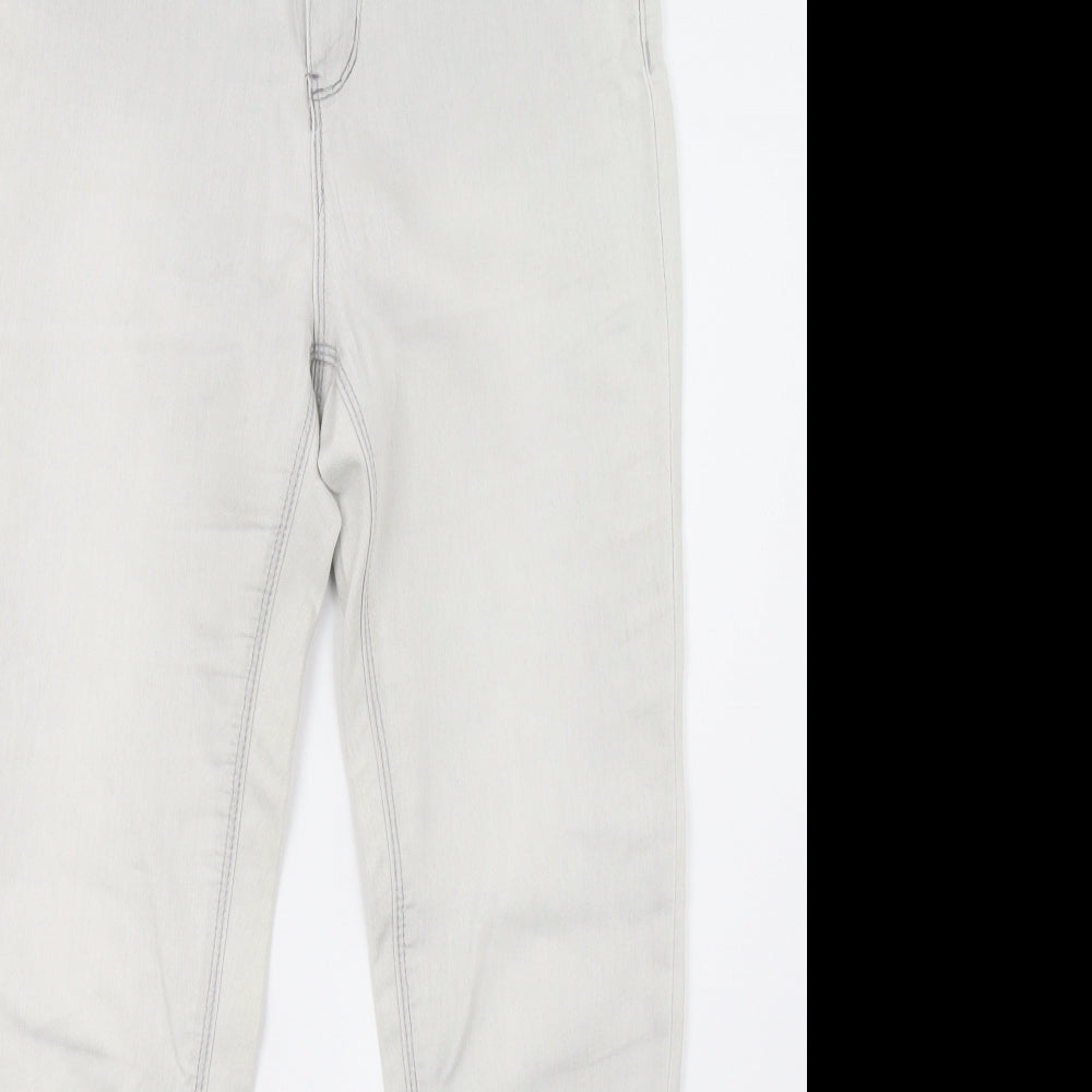 rock & rags Mens Grey   Skinny Jeans Size 30 L30 in